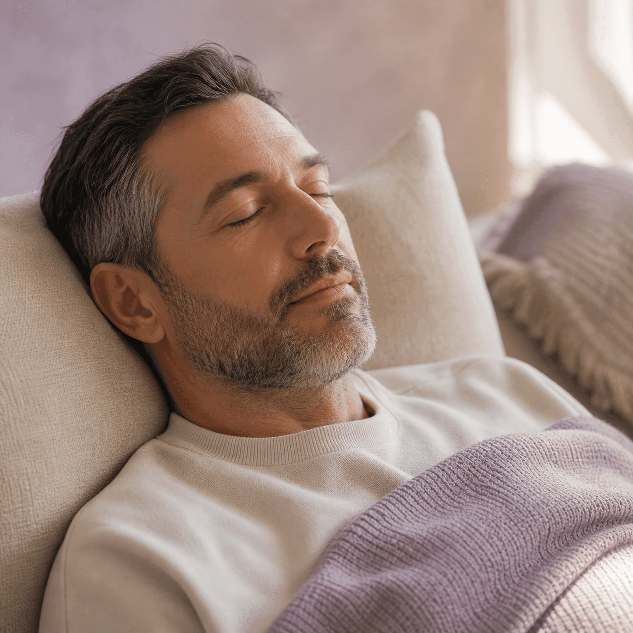 Patient in deep peaceful rest during IV sedation care at A Dental Office in Barrie, Ontario