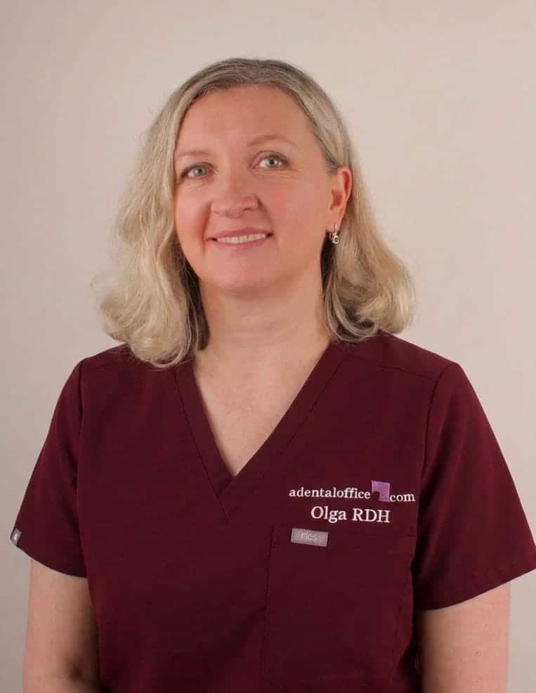 Olga, Registered Dental Hygienist at A Dental Office in Barrie